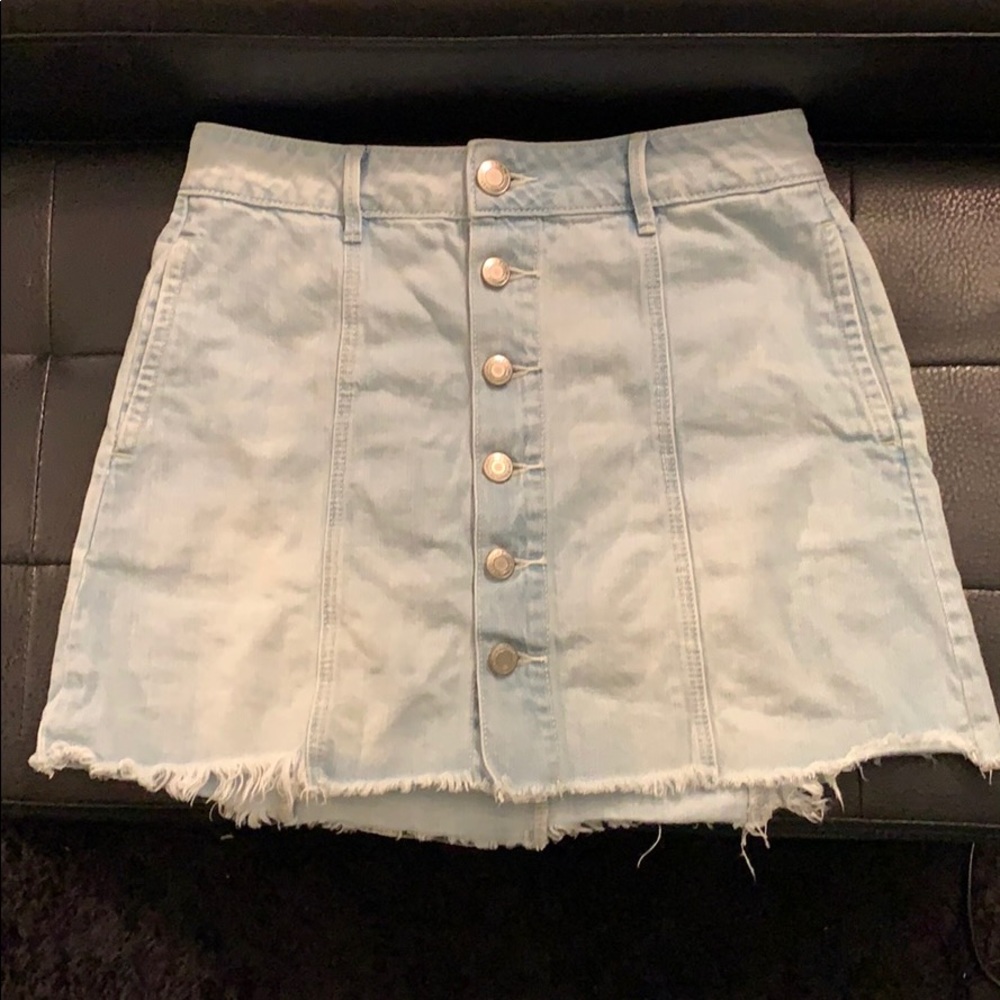 American eagle denim skirt
